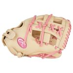 Rawlings Heart of The Hide 12" Fastpitch Softball Glove Camel / Pink