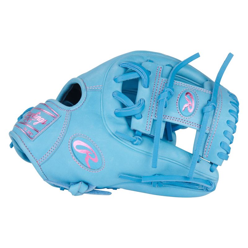 Rawlings Heart of The Hide Columbia Blue 11.5" Infield Baseball Glove  Columbia Blue