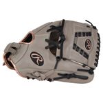 Rawlings R9 Series ContoUR 11.5" Fastpitch Softball Glove Gray