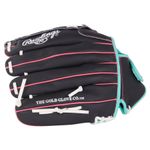 Rawlings Sure Catch 12' Softball Glove - Kids' Black / Mint / Pink