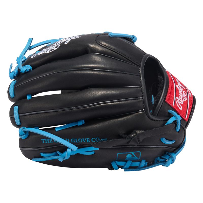 Rawlings R9 ContoUR 11.5" Baseball Glove Black / Columbia Blue