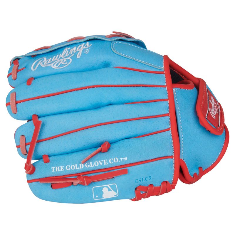 Rawlings Sure Catch Jacob DeGrom 10" Baseball Glove Columbia Blue / Scarlet