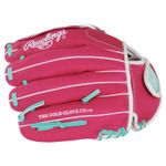 Rawlings Sure Catch 10.5' Softball Glove - Kids' Pink / Mint