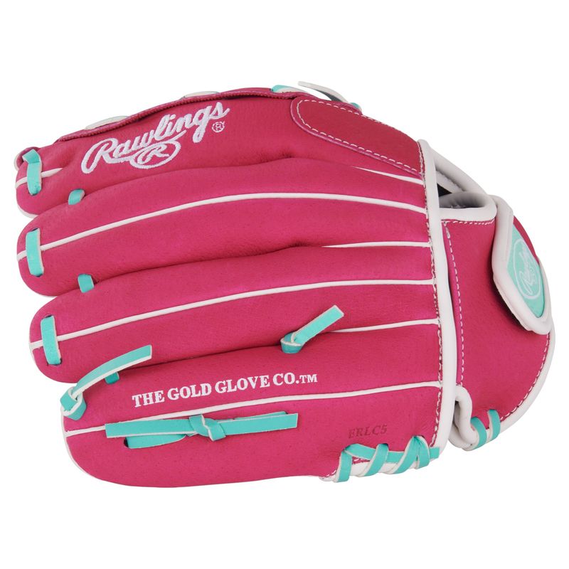 Rawlings Sure Catch 10.5' Softball Glove - Kids' Pink / Mint