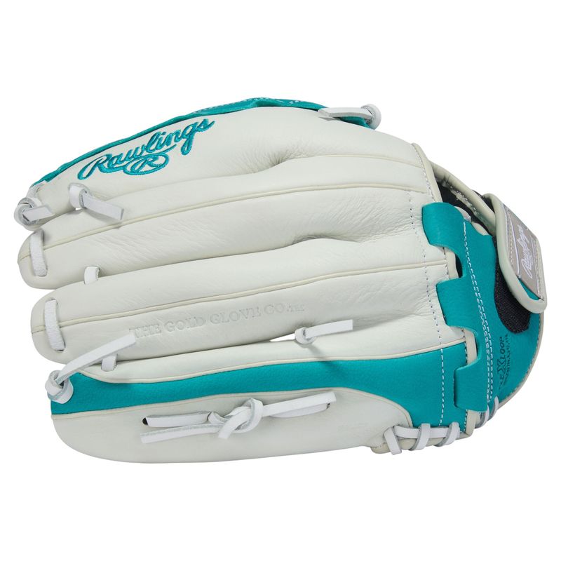 Rawlings Shut Out 12.5" Fastpitch Softball Glove White / Teal