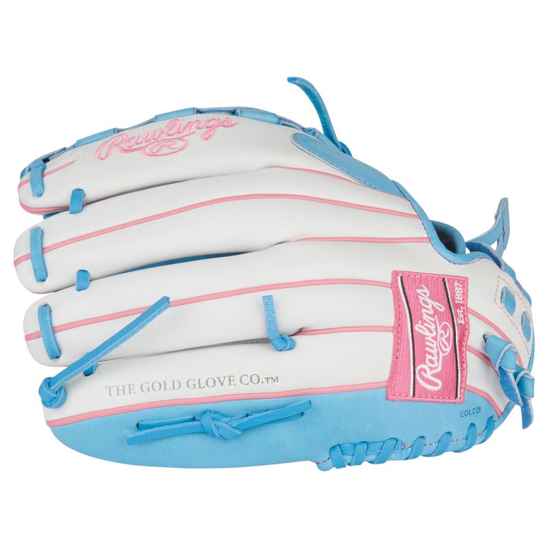 Rawlings Liberty Advanced 12.5" Fastpitch Softball Glove White / Columbia Blue