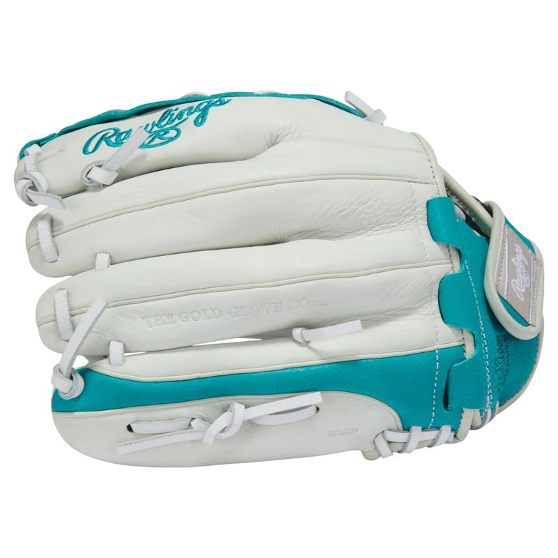 Rawlings Shut Out 12" Fastpitch Softball Glove White / Teal
