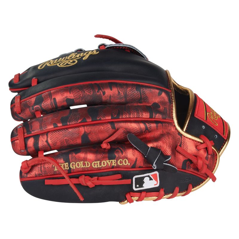 Rawlings Heart of The Hide 12" Infield Baseball Glove Navy / Scarlet