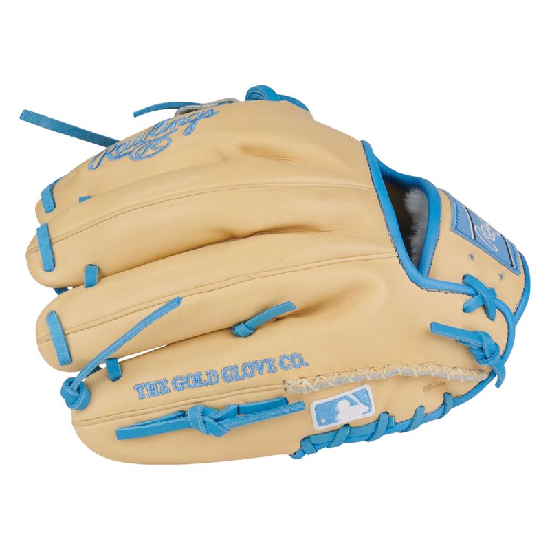 Rawlings Pro Preferred 11.5" Infield Baseball Glove Camel / Columbia Blue