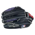 Rawlings Pro Preferred 12.75" Outfield Baseball Glove Navy / Gray