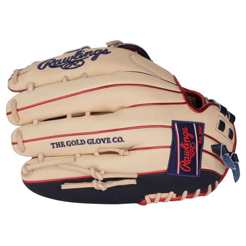 Rawlings Heart of The Hide 12.75" Outfield Fastpitch Softball Glove Camel / Navy