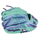 Rawlings Heart of The Hide Mint 11.5" Infield Baseball Glove Mint / Purple