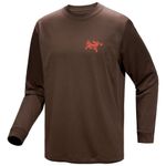 Arc'teryx Kragg Sl Cotton Bird Tile Long Sleeve Shirt - Men's Carob / Dynasty