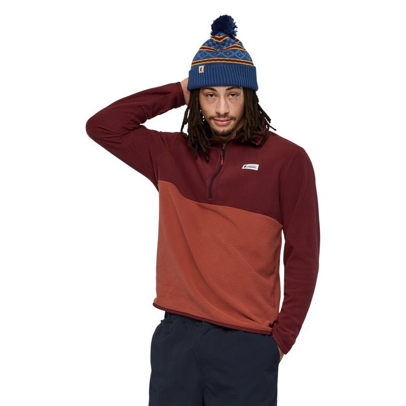 Cotopaxi Amado Fleece - Men's Mulberry and Nutmeg