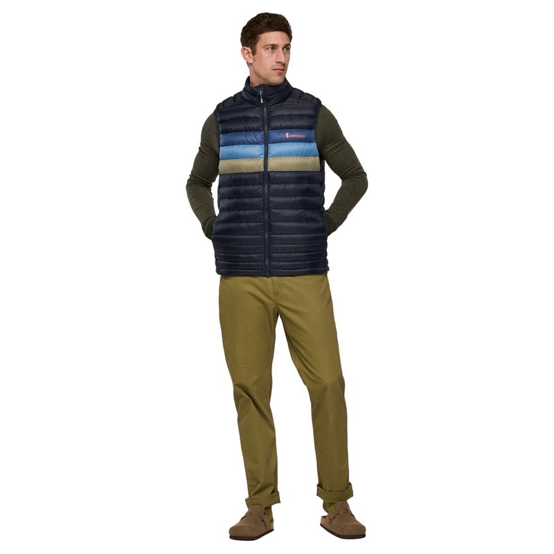 Cotopaxi Fuego Down Vest - Men's Carbon Stripes