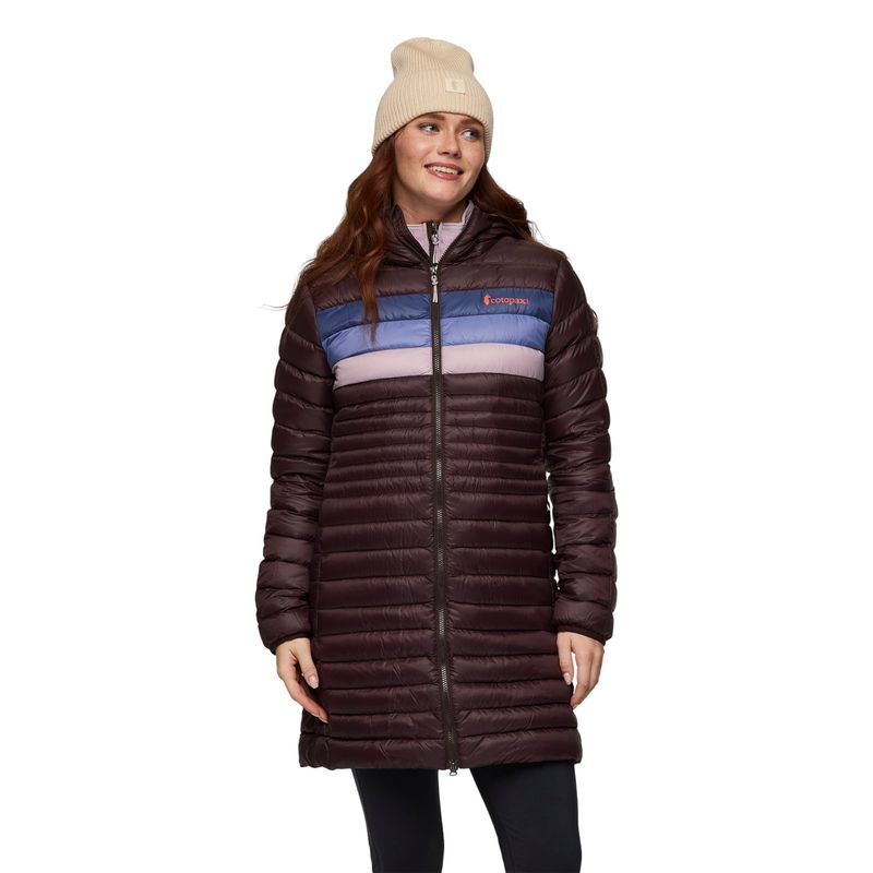 Cotopaxi Fuego Down Parka - Women's Coffee Stripes