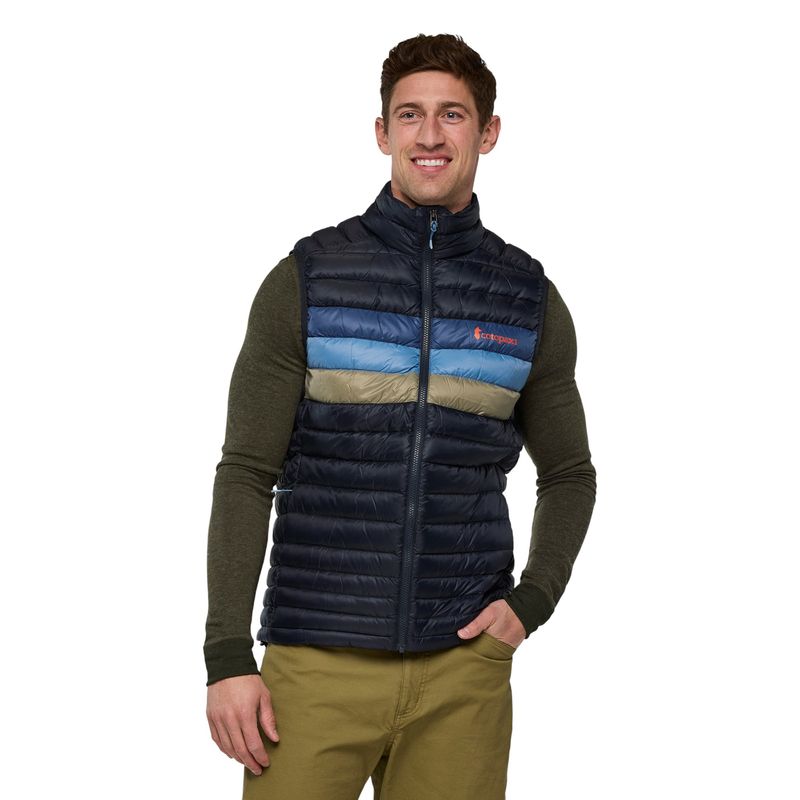 Cotopaxi Fuego Down Vest - Men's Carbon Stripes