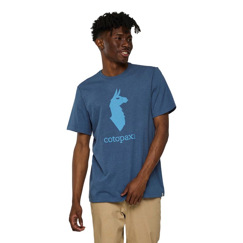 Cotopaxi Llama T-Shirt - Men's Deep Sea