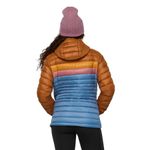 Cotopaxi Fuego Down Hooded Jacket - Women's Sienna / Fjord