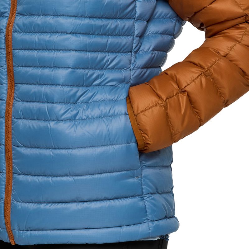 Cotopaxi Fuego Down Hooded Jacket - Women's Sienna / Fjord