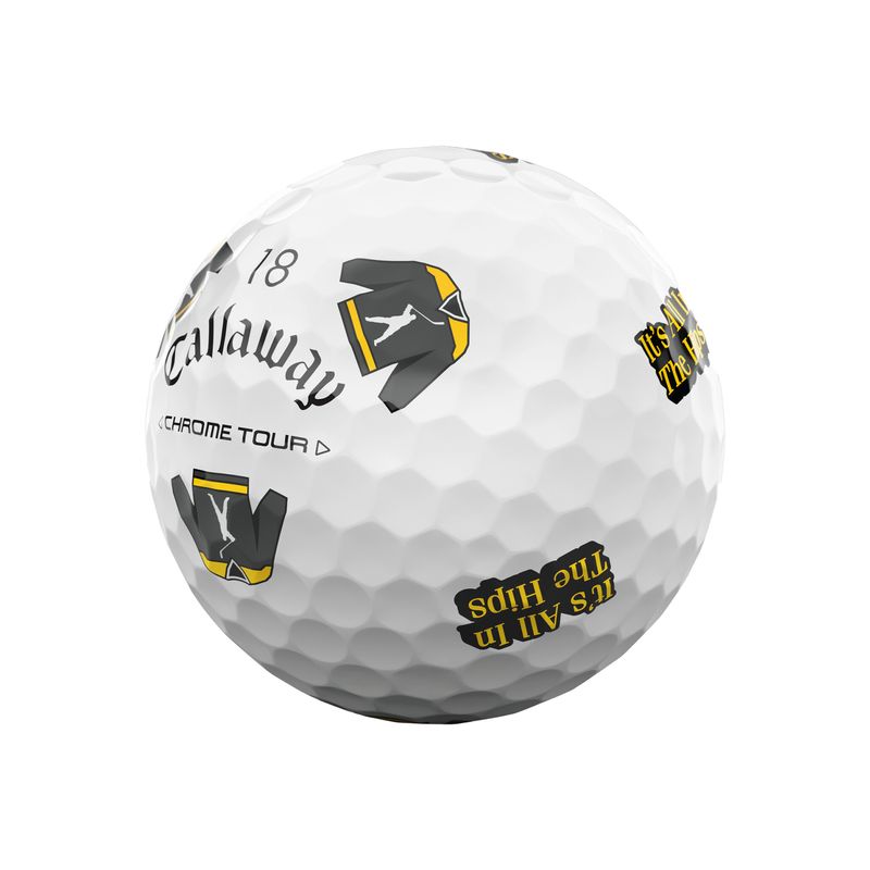 Callaway Golf Chrome Tour Truvis It's All In the Hips Golf Ball (12 Pack) White / It's All In The Hips