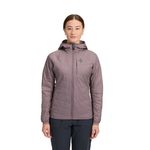 Black Diamond Solution 1.0 Hoodie- Women's Dark Mauve