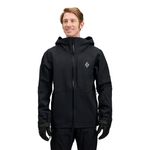 BDEQUI M RECON STRETCH SHELL JACKET Black