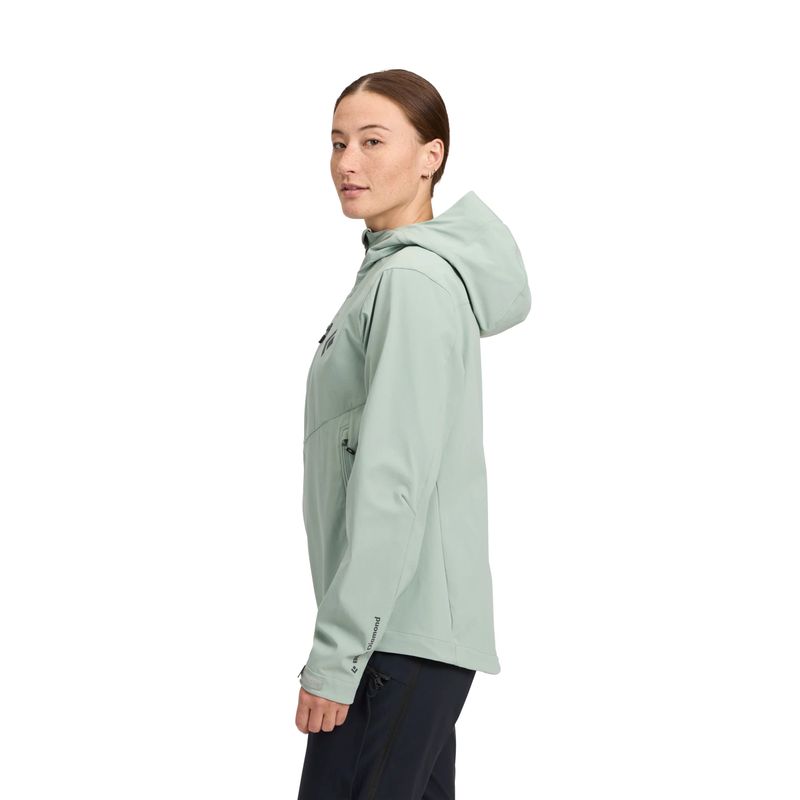 Black Diamond Dawn Patrol Softshell - Women's Agave