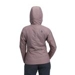 Black Diamond Solution 1.0 Hoodie- Women's Dark Mauve