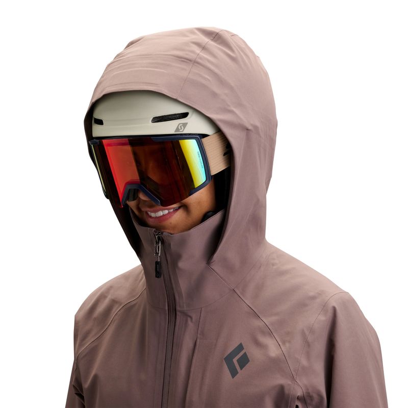 Black Diamond Recon Stretch Shell Jacket - Women's Dark Mauve