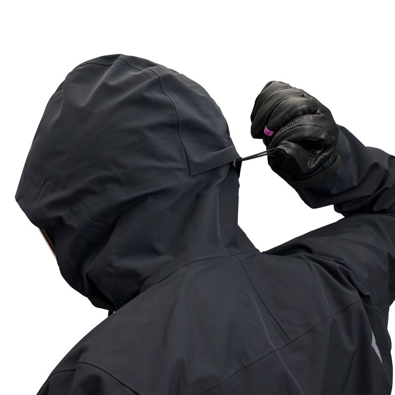 BDEQUI M RECON STRETCH SHELL JACKET Black