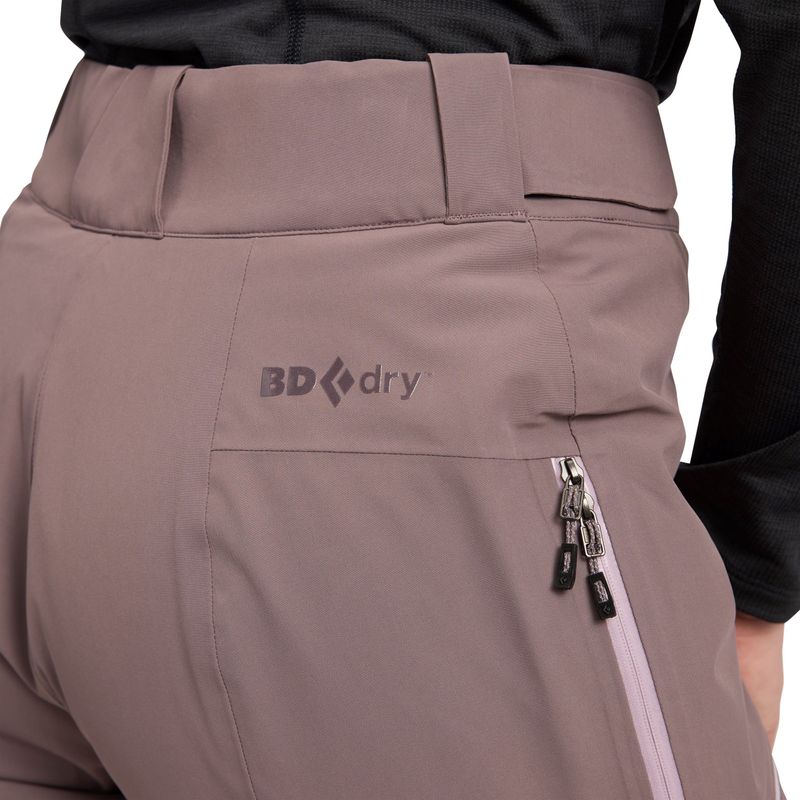 Black Diamond Recon Stretch Insulated Pant - Women's Dark Mauve