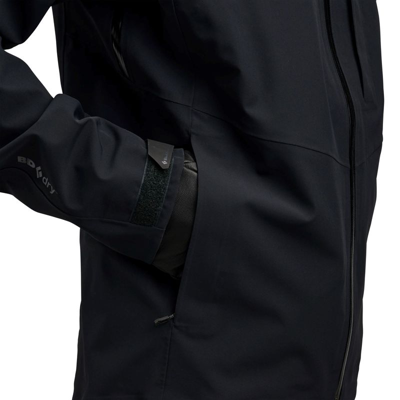 BDEQUI M RECON STRETCH SHELL JACKET Black