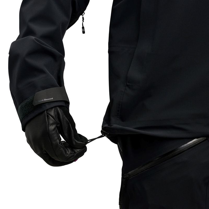 BDEQUI M RECON STRETCH SHELL JACKET Black