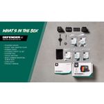 VORTEX DEFENDER-ST ENCLOSED SOLAR RED DOT Black