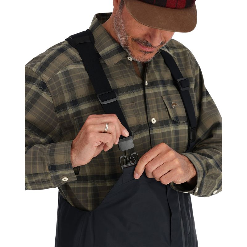 Simms Challenger Insulated Fishing Bib - Men's Black