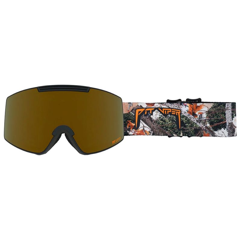 Pit Viper The Actualbush Proform Snow Goggles Gold Revo / Cat 1 Yellow Snow