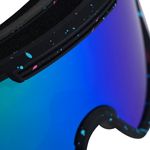Pit Viper The Midnight French Fry Snow Goggles - Large Blue / Green Revo