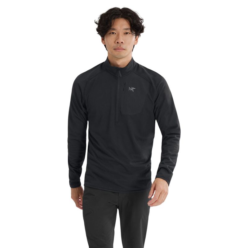 Arc'teryx Delta 1/2 Zip Pullover - Men's Black