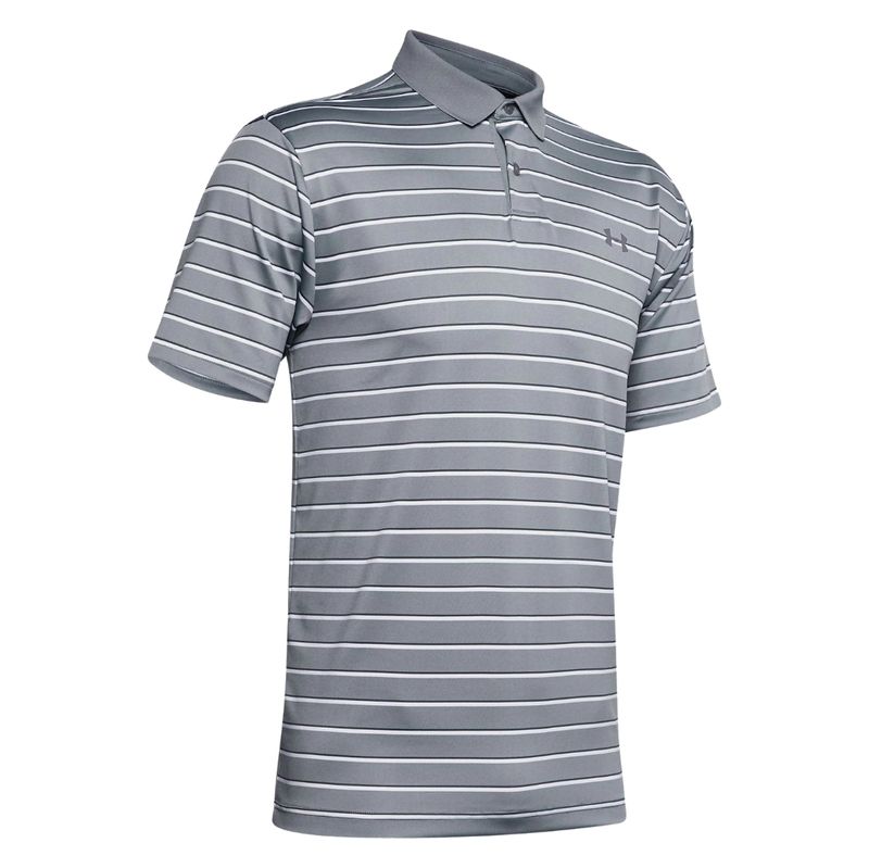 men's under armour striped performance 2.0 golf polo