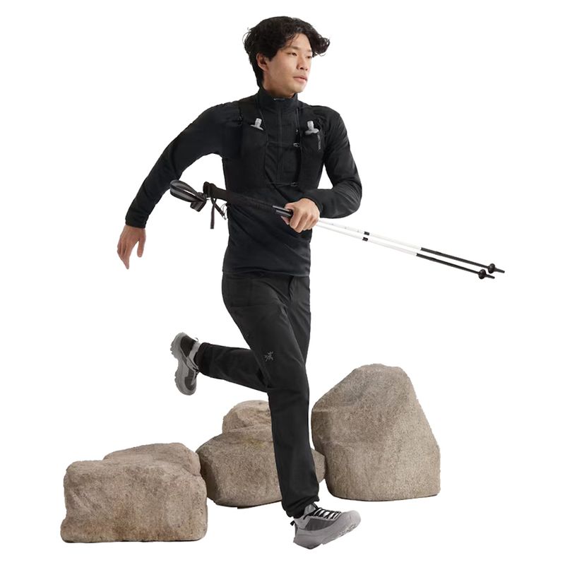 Arc'teryx Delta 1/2 Zip Pullover - Men's Black