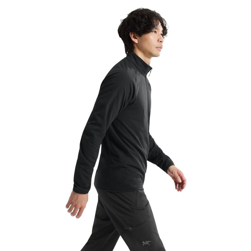 Arc'teryx Delta 1/2 Zip Pullover - Men's Black