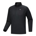 Arc'teryx Delta 1/2 Zip Pullover - Men's Black