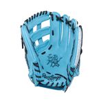 Rawlings July 2025 Heart of the Hide RGGC Glove Columbia Blue / Black / White