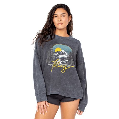 Roxy East Side Long-sleeve Crew Neck Sweatshirt