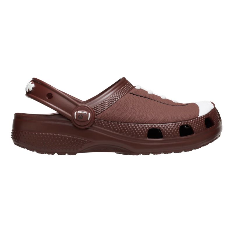 Crocs Classic Football Clog - Youth Dark Clay