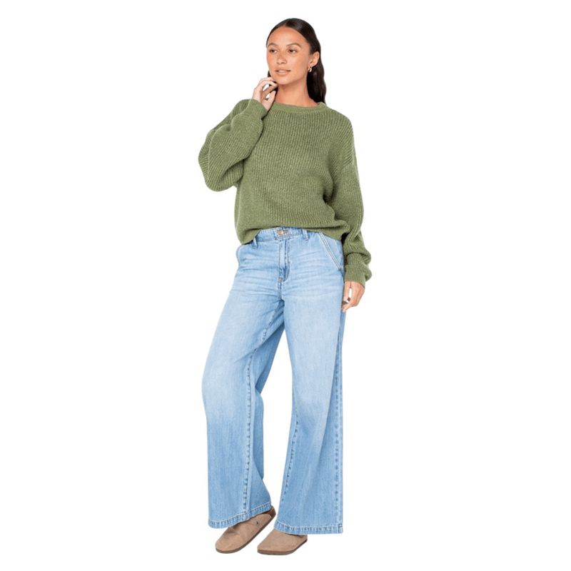 Roxy Around The Way Oil Green