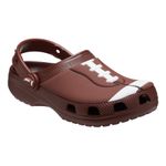 Crocs Classic Football Clog - Youth Dark Clay