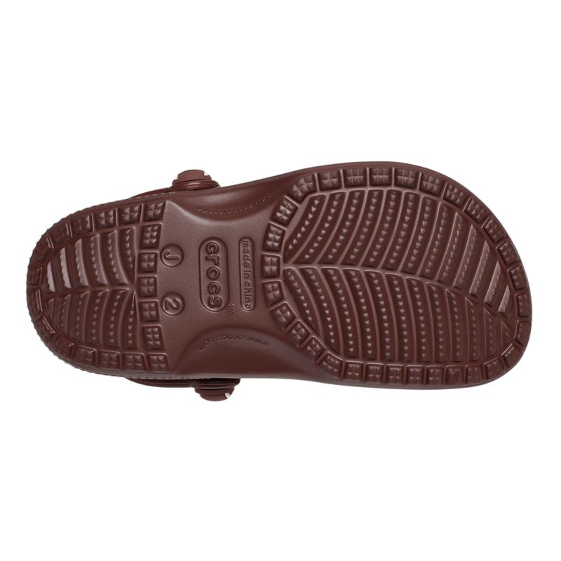 Crocs Classic Football Clog - Youth Dark Clay