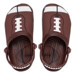 Crocs Classic Football Clog - Youth Dark Clay